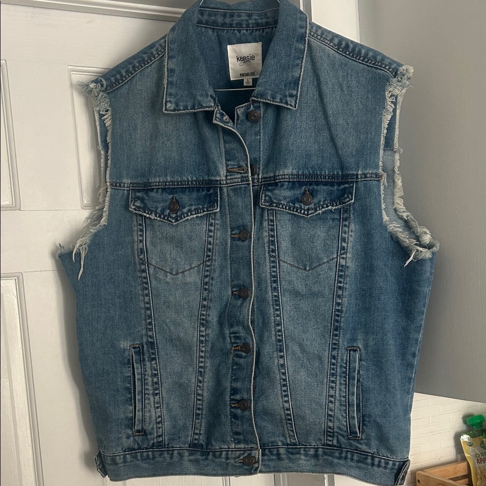 Kensie oversized Denim Vest